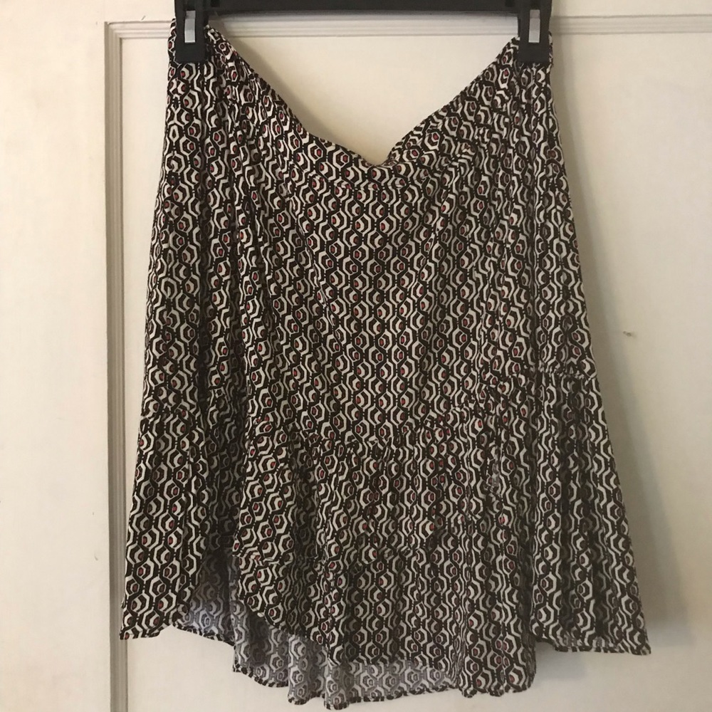 Free People Printed Mini Skirt NWT